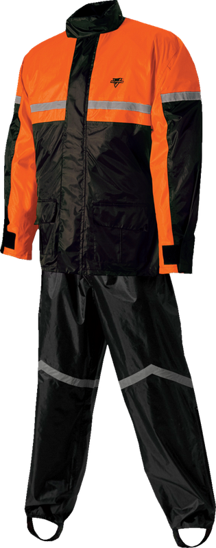 Nelson Rigg Sr-6000 Stormrider Rainsuit - Orange/Black - Medium SR6000ORG02MD