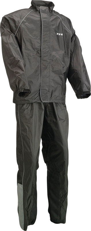 Z1R 2-Piece Rainsuit - Black - 3Xl 2851-0527