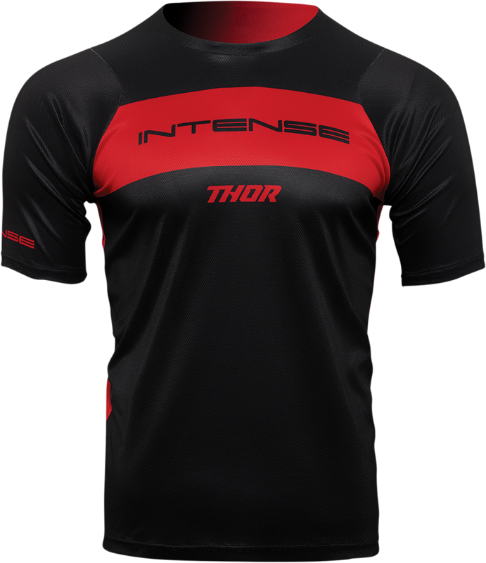 Thor Intense Assist Dart Short-Sleeve Jersey - Black/Red - Xl 5120-0154