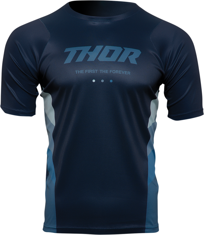 Thor Assist React Short-Sleeve Jersey - Midnight/Teal - 2Xl 5120-0185