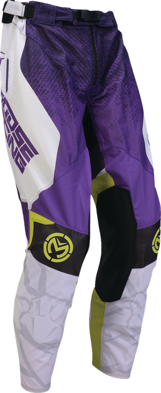 Moose Offroad Sahara Pants - Purple/Hi-Viz - Us 26 Slim 2901-12080