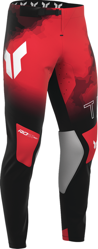 Thor Sportmode Carbon Pants - Black/Red - Us 32 2901-12773