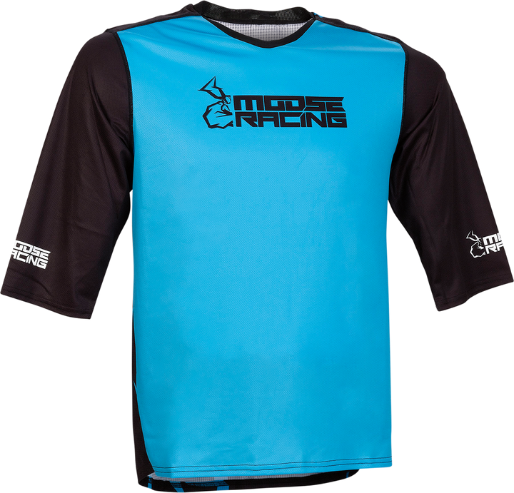 Moose Offroad Mtb 3/4-Sleeve Jersey - Blue - Medium 5020-0251
