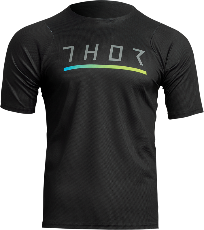 Thor Assist Caliber Short-Sleeve Jersey - Black - Small 5120-0257