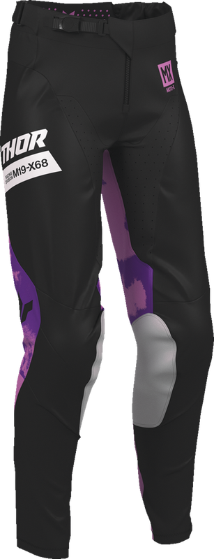 Thor Women'S Launchmode Bleach Pants - Black/Orchid - Us 5/6 2902-0426