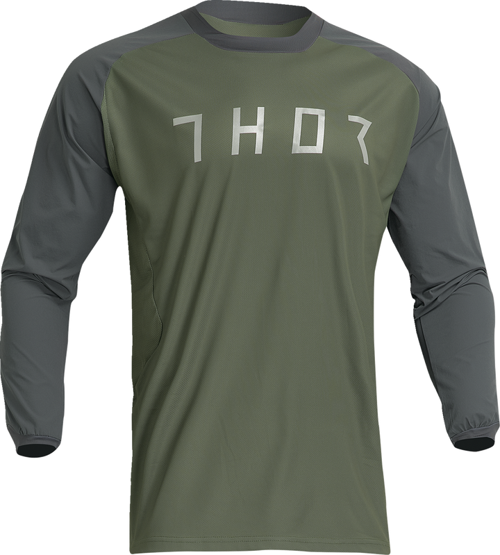 Thor Terrain Jersey - Army/Charcoal - 3Xl 2910-7171
