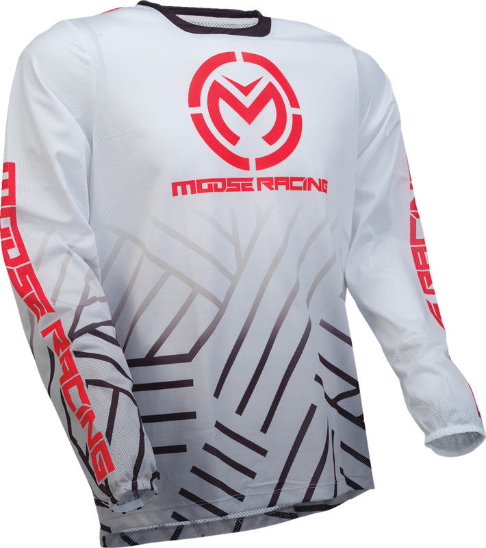 Moose Offroad Sahara Jersey - Black/White - Small 29107948