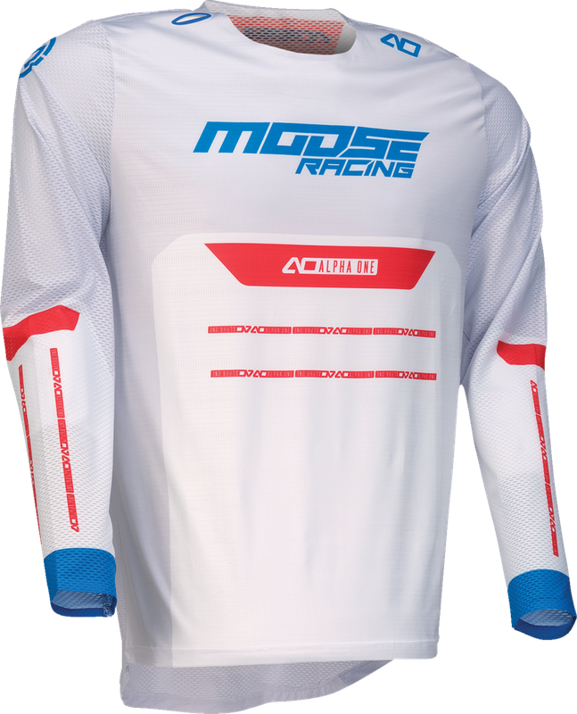 Moose Offroad Alpha One Jersey - Red/White/Blue - 2Xl 2910-8329