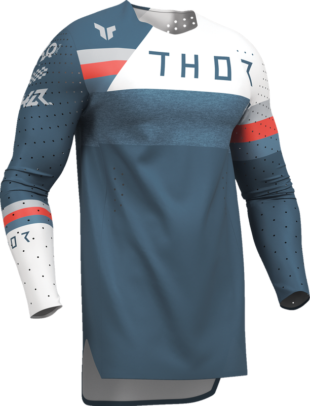 Thor Sportmode League Jersey - Blue/White - Medium 2910-8359