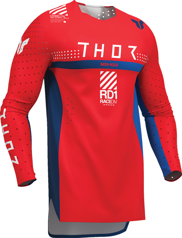 Thor Sportmode Synth Jersey - Red - 2Xl 2910-8386