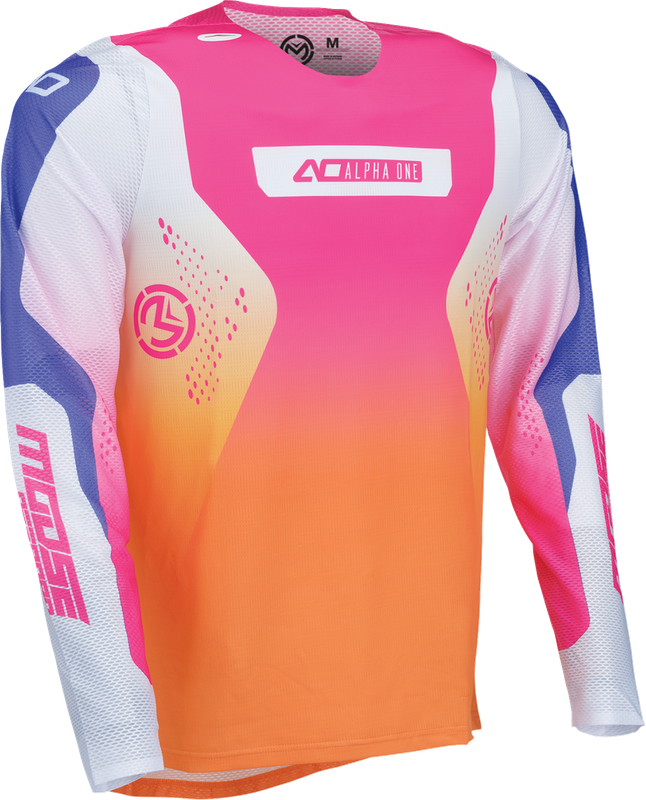 Moose Offroad Alpha One Jersey - Orange/Purple - 2Xl 2910-8812