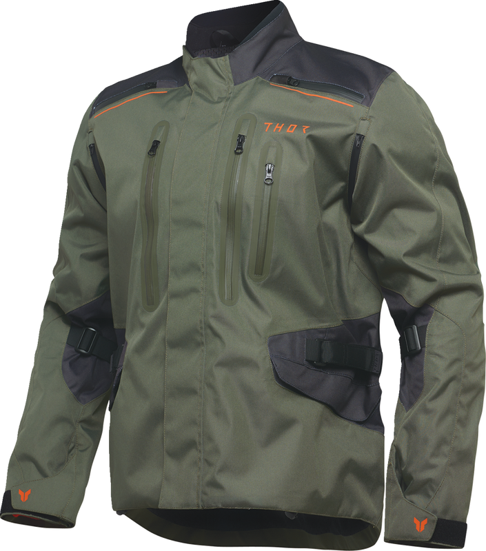 Thor Range Jacket - Army/Orange - Large 2920-0839