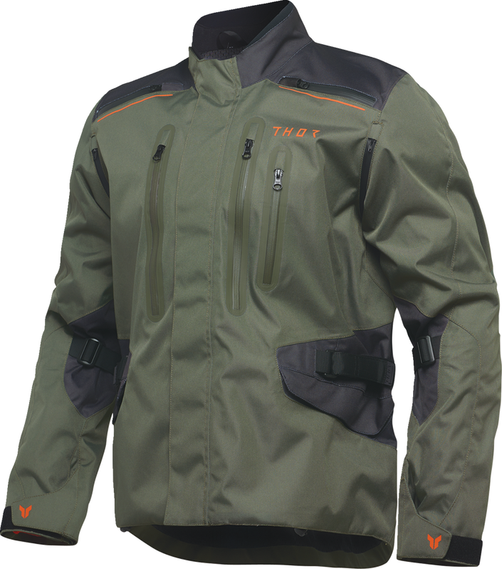 Thor Range Jacket - Army/Orange - Xl 2920-0840