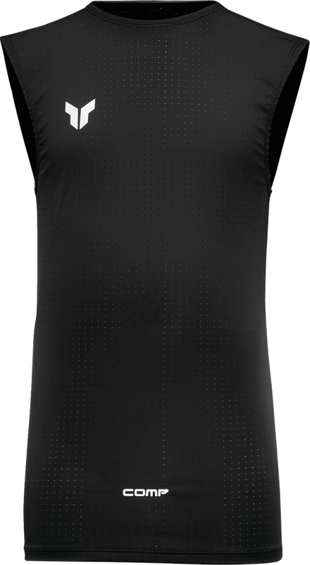 Thor Youth Comp Sleeveless Shirt - Black - Small 2942-0023