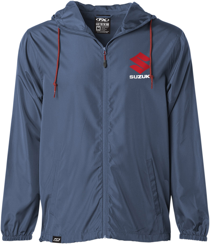 Factory Effex Suzuki Windbreaker - Navy - Medium 23-85412