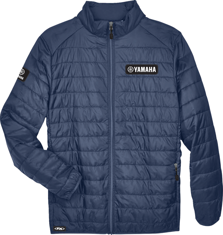Factory Effex Yamaha Puffer Jacket - Navy - Large 28-85214