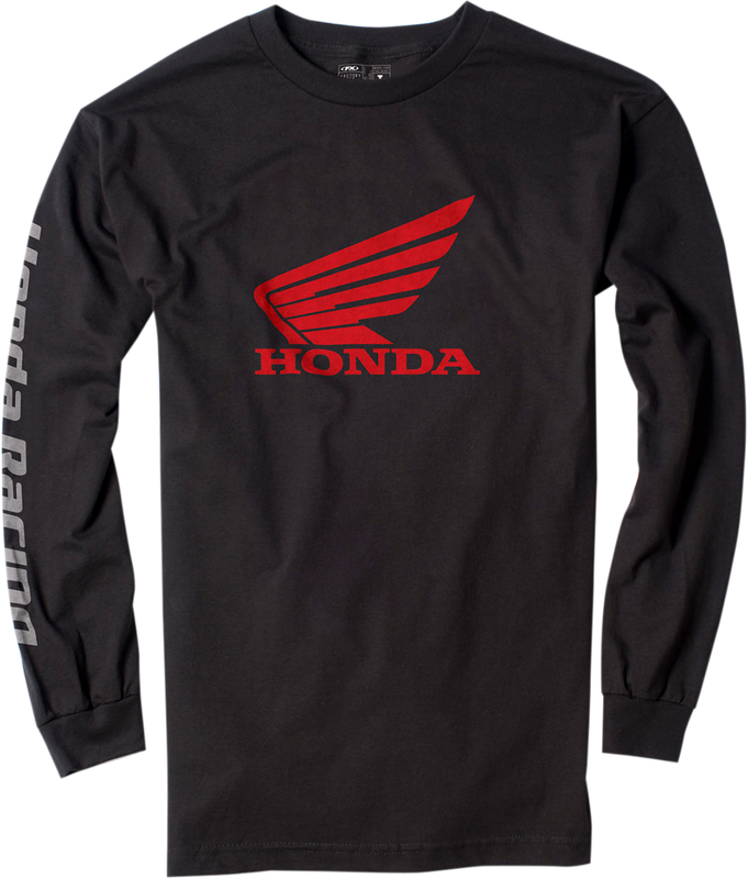 Factory Effex Honda Long-Sleeve T-Shirt - Black - 2Xl 17-87318