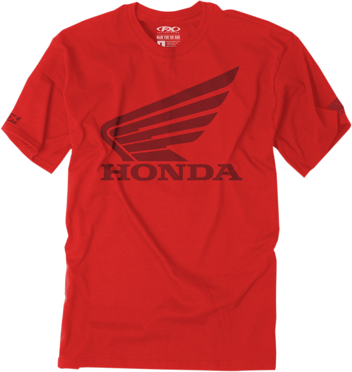 Factory Effex Honda Big Wing T-Shirt - Red - Large 21-87314