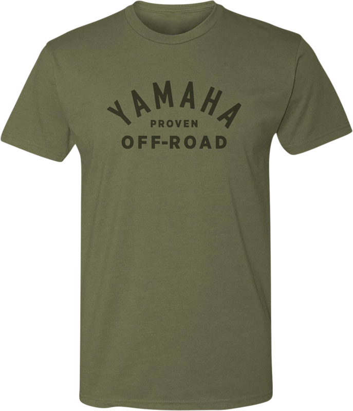 Yamaha Apparel Yamaha Proven Off-Road T-Shirt - Olive Green - Large NP21S-M1800-L