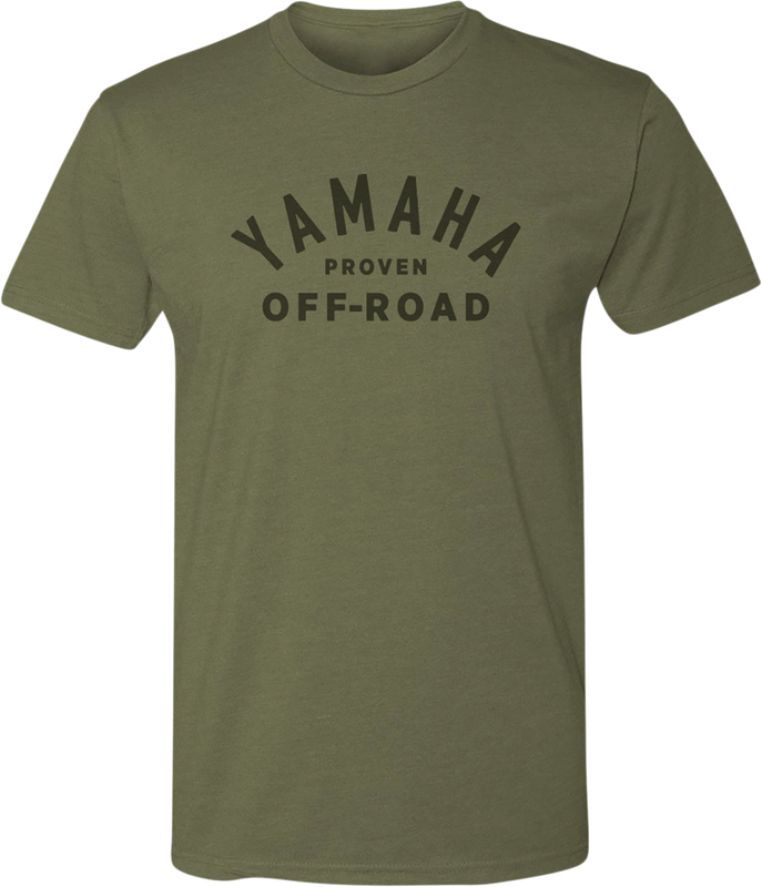 Yamaha Apparel Yamaha Proven Off-Road T-Shirt - Olive Green - 2Xl NP21S-M1800-2X