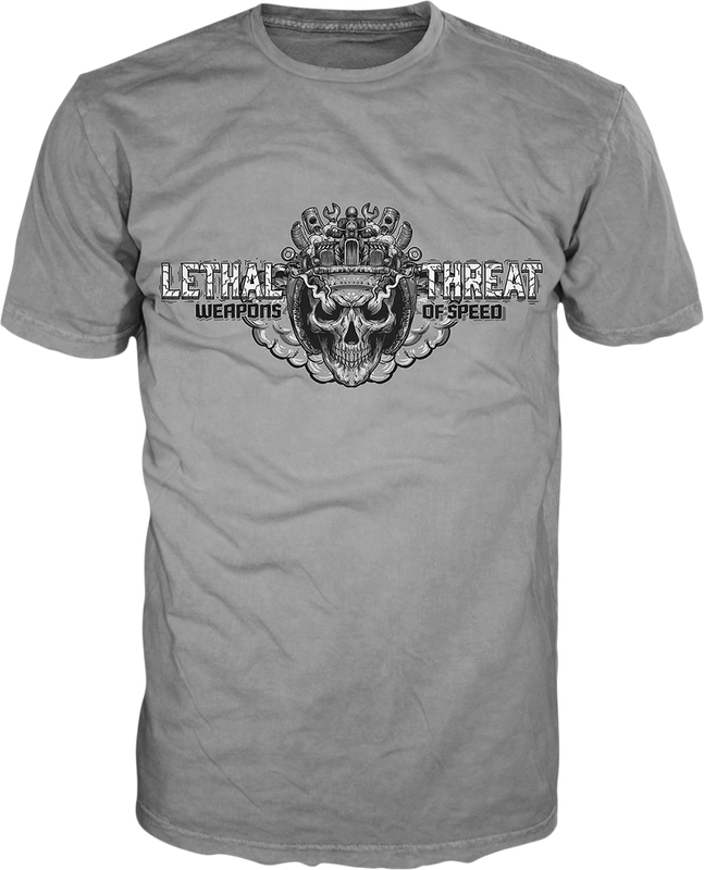 Lethal Threat Vintage Velocity Blow Your Mind T-Shirt - Gray - Xl VV40170XL