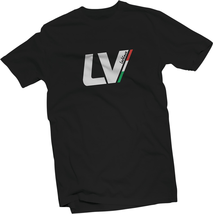 Leovince Leo Vince T-Shirt - Black - Large 417908L
