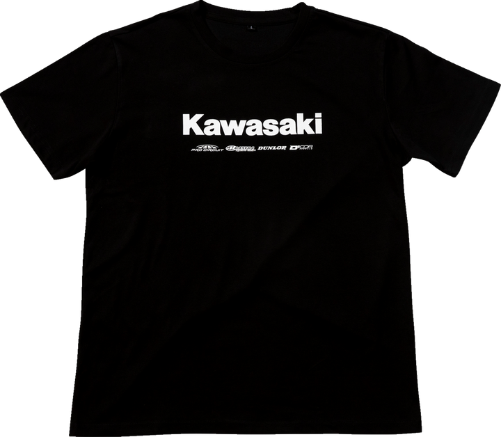 D'Cor Visuals Kawasaki Racing T-Shirt - Black - Xl 80-119-4