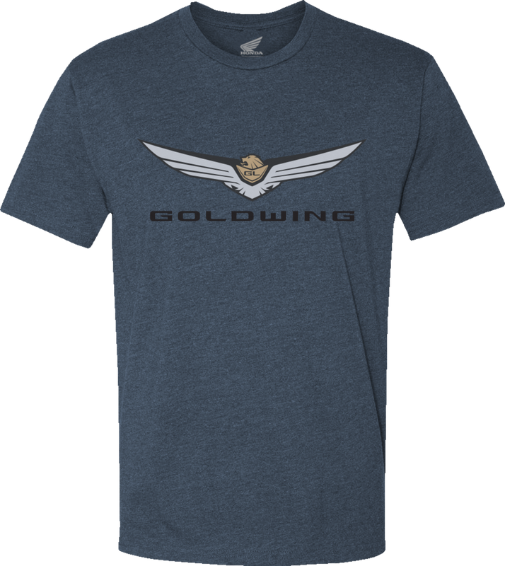 Honda Apparel Goldwing Cruiser T-Shirt - Navy - Small NP21S-M3021-S