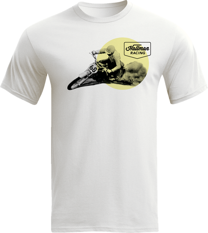 Thor Hallman Throwback T-Shirt - White - Medium 3030-22686