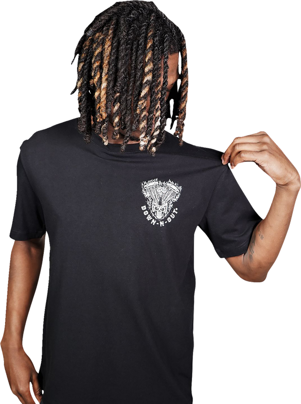 Lethal Threat Down-N-Out Shove It T-Shirt - Black - Small DT10046S
