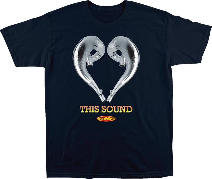 Fmf Love This Sound T-Shirt - Navy - Medium SP23118915NVYM
