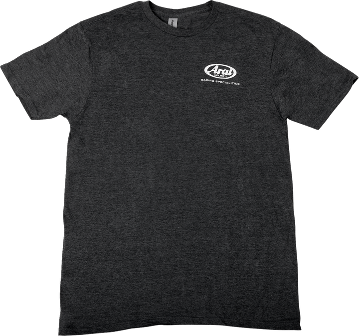 Arai Helmets Arai Helmet T-Shirt - Dark Heather Gray - Large 121565