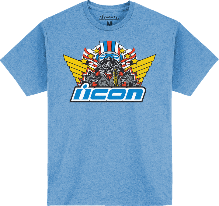Icon Flyboy T-Shirt - Blue - Xl 3030-23469