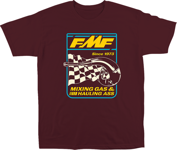 Fmf Metalworks T-Shirt - Maroon - 2Xl SU24118901MRN2X
