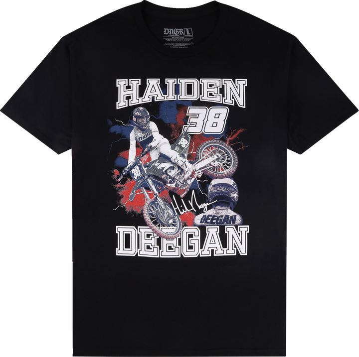 Deegan Apparel 38 T-Shirt - Black - 2Xl DMTSS3024BLK2XL