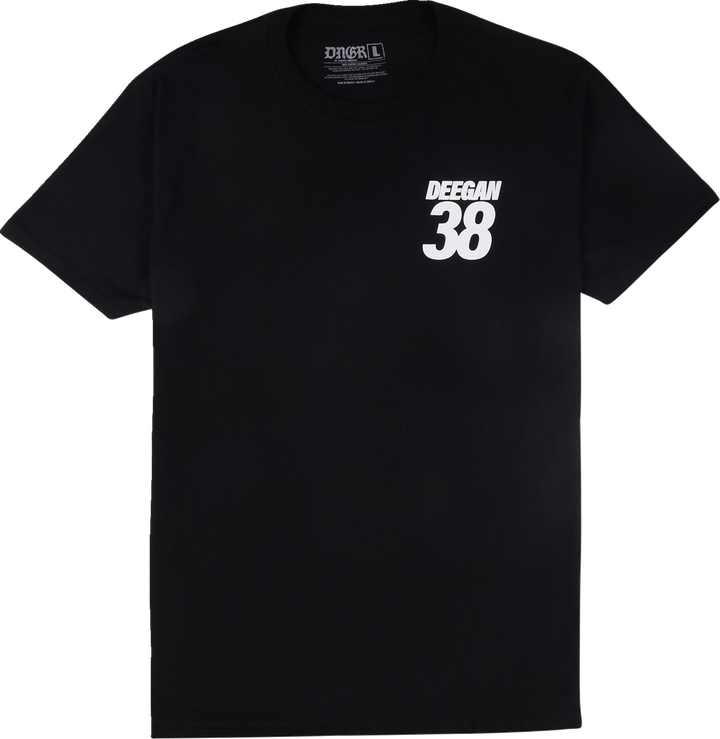 Deegan Apparel Mx2 T-Shirt - Black - 3Xl DMTSS3026BLK3XL