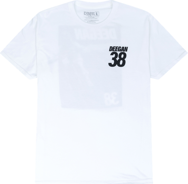 Deegan Apparel Mx2 T-Shirt - White - Medium DMTSS3026WHTM