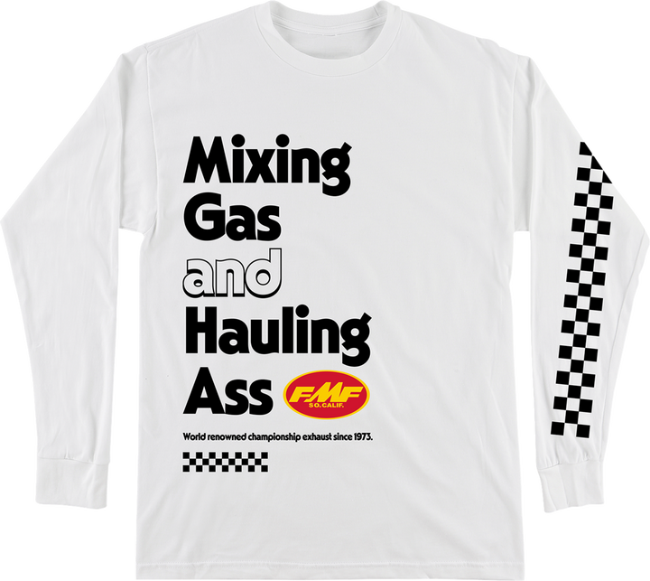 Fmf World Famous Long-Sleeve T-Shirt - White - Large HO24119900WHTLG