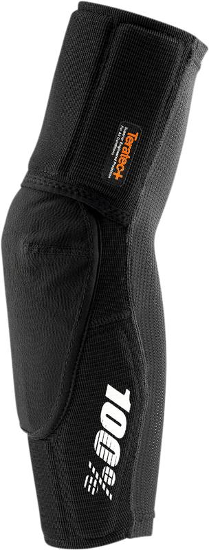 100% Teratec Plus Elbow Guards - Black - Xl 70004-00004