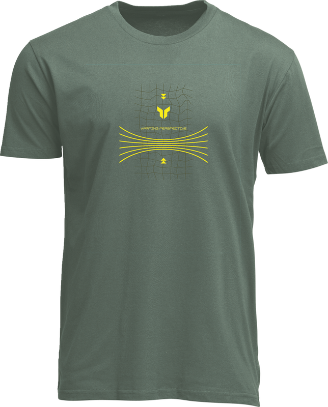 Thor Warp T-Shirt - Olive - Large 3030-25104