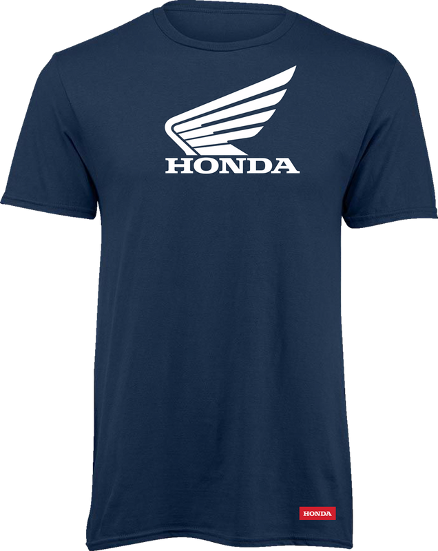 Honda Apparel Honda Wing T-Shirt - Navy/White - Small LEM25S-M54-S