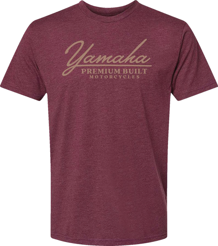 Yamaha Apparel Yamaha Racing Premium Built T-Shirt - Maroon - Large LEM25S-M39-L
