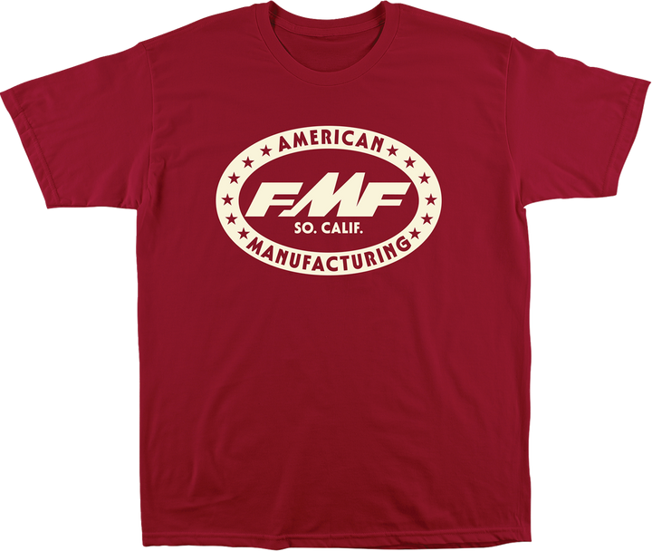 Fmf Undefeated T-Shirt - Red - Large SU25118900REDLG