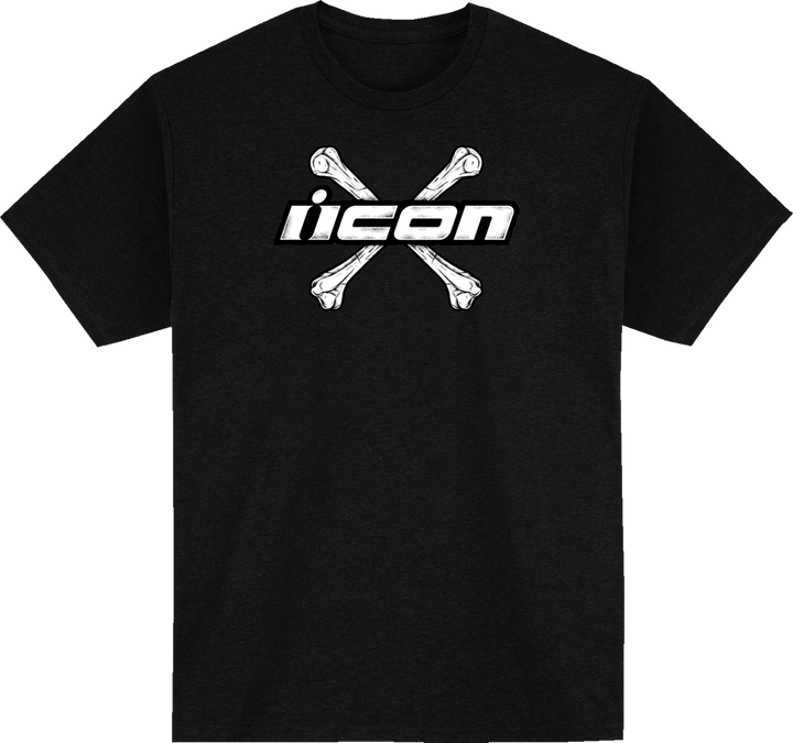 Icon Crestfallen T-Shirt - Black - Large 3030-25472