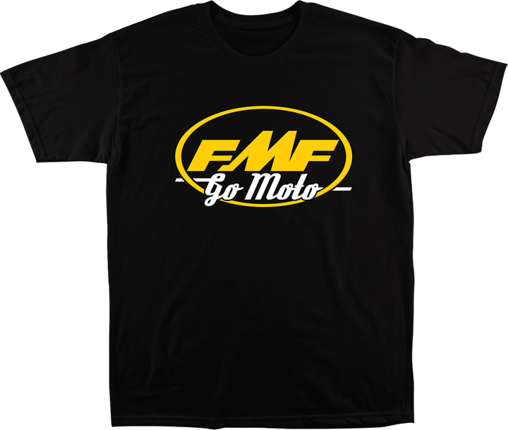 Fmf Go Moto T-Shirt - Black - Xl FA25118900BLKXL