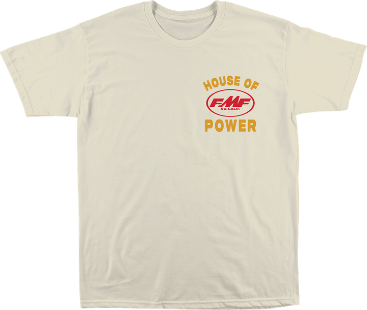Fmf Moto Shop T-Shirt - Natural - Small FA25118905NATSM