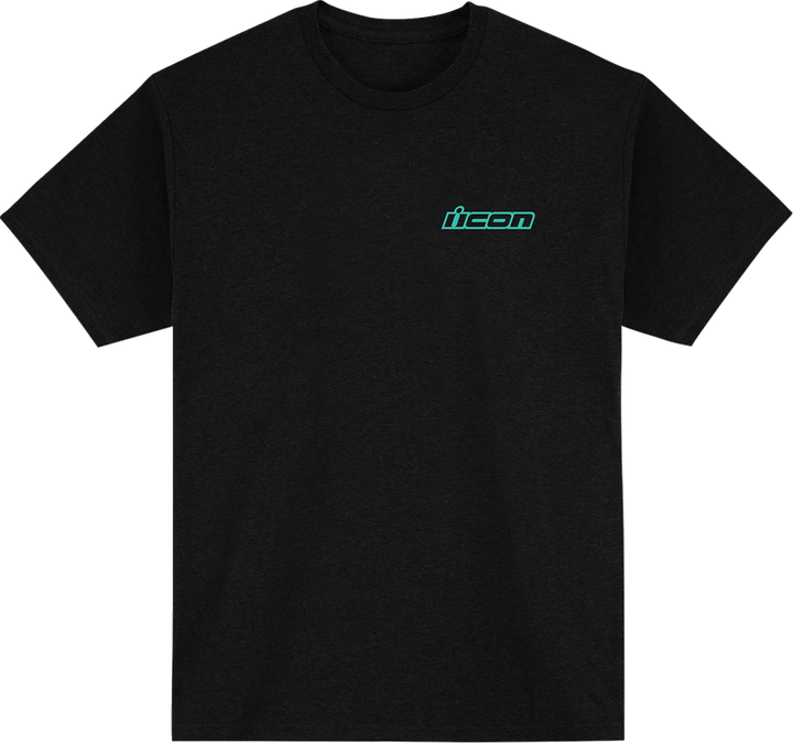 Icon Lazer Cobra T-Shirt - Black - Small 3030-25566