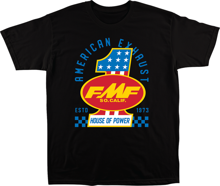 Fmf America First T-Shirt - Black - Medium HO25118906BLKMD