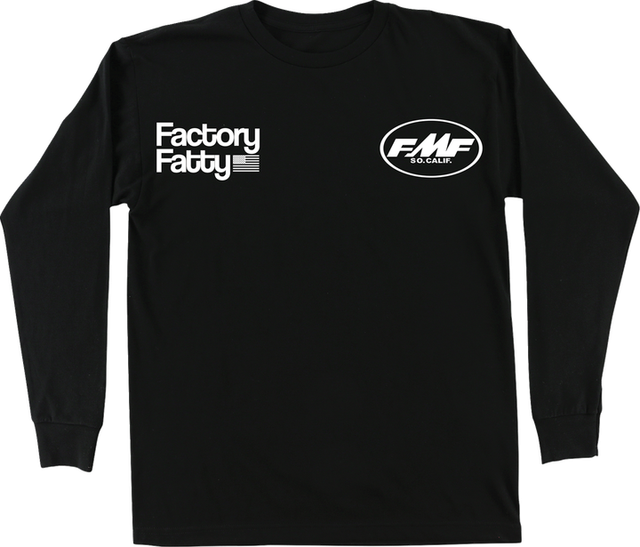 Fmf Factory Fatty Long-Sleeve T-Shirt - Black - Medium HO25119900BLKMD