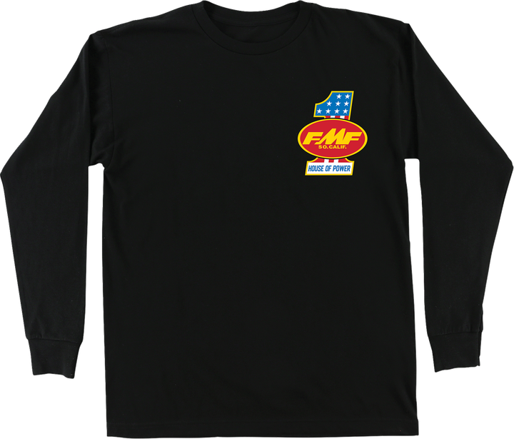 Fmf America First Long-Sleeve T-Shirt - Black - Medium HO25119901BLKMD